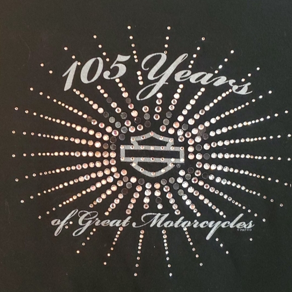 Girly style Harley Davidson t-shirt. - Picture 4 of 4